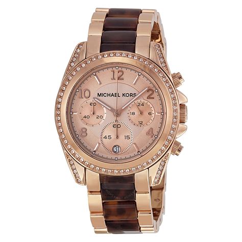 rose gold women's michael kors watches|Michael Kors rose gold watch.